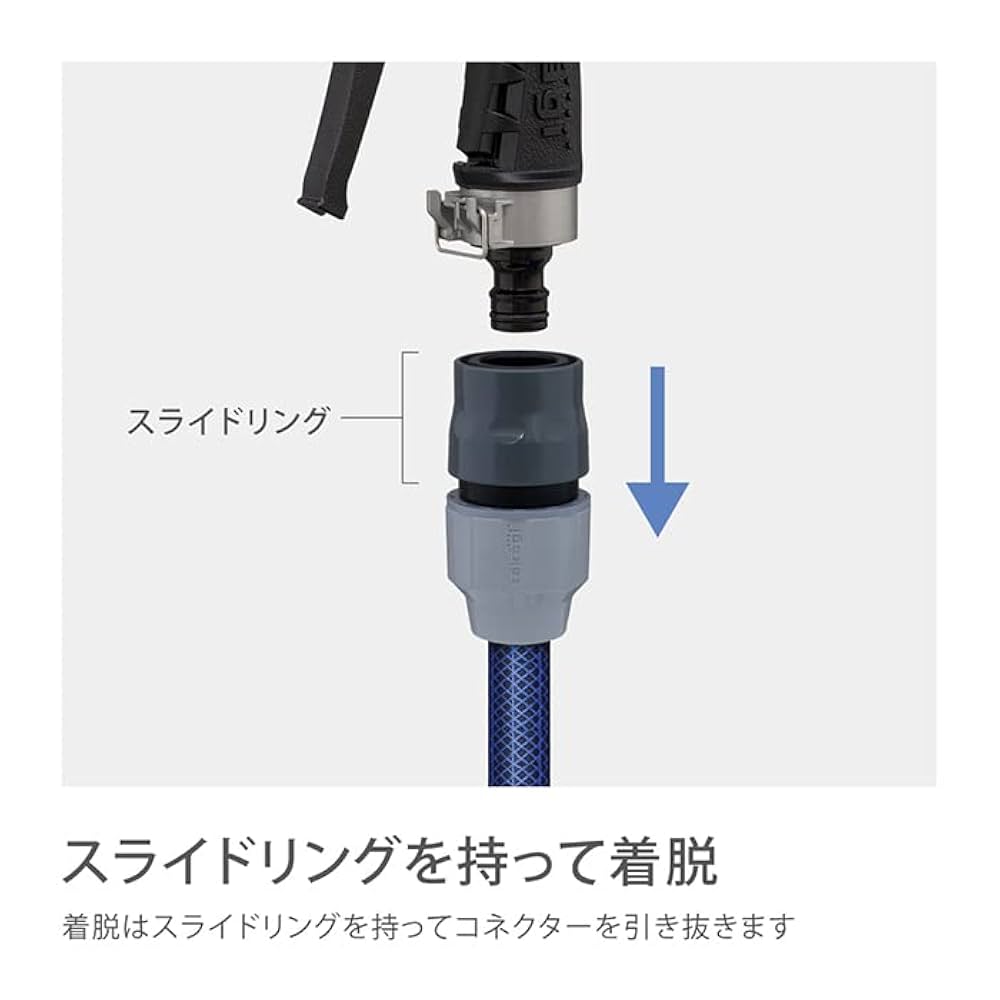 ろくいち TAKAGI ラクロック 蛇口コネクター G1079GY: 園芸資材